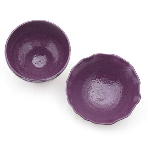 Schüsseln für Nüsse, braunviolett – Bild 5