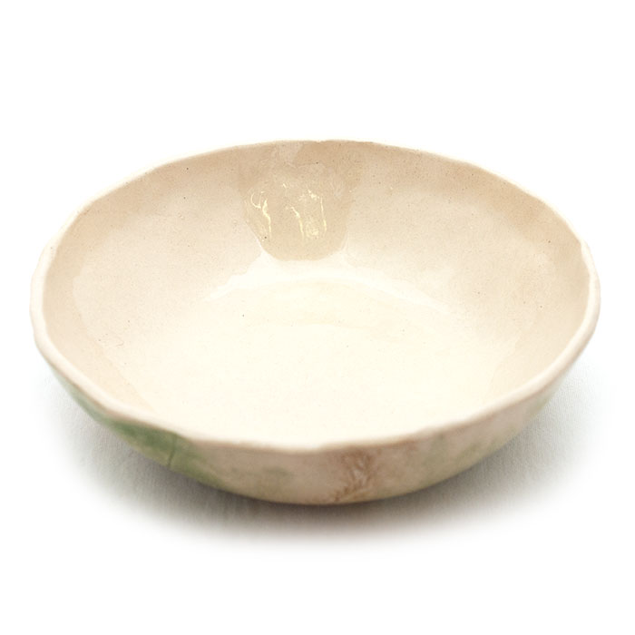 Duża miska na owoce, sałatę, spaghetti, leśne paprocie i polne trawy - obrazek 4